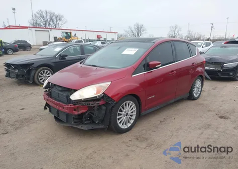 2016 Ford C-Max Hybrid Sel из США, поврежденный, VIN 1FADP5BU0GL112855